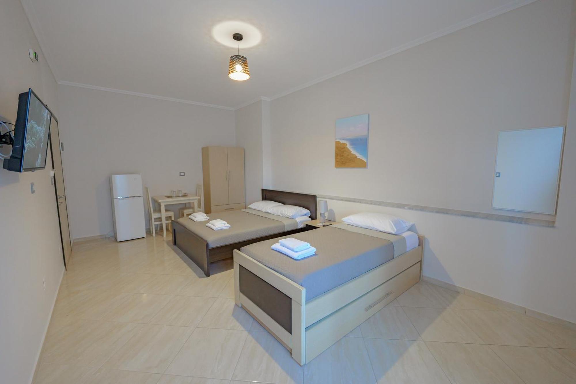 Hotel Deja Vu Ksamil Szoba fotó